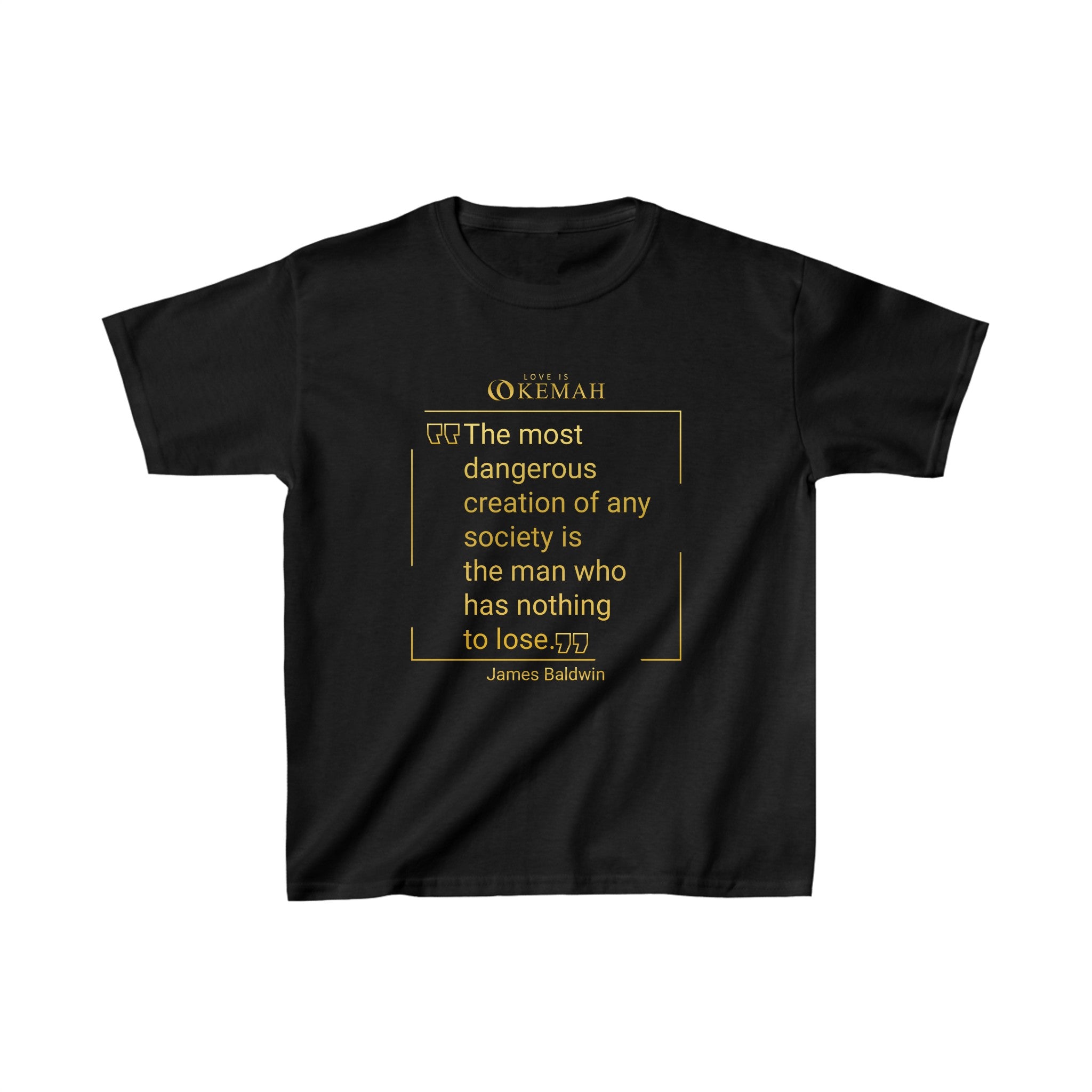 James Baldwin 1 | Kids Heavy Cotton Tee