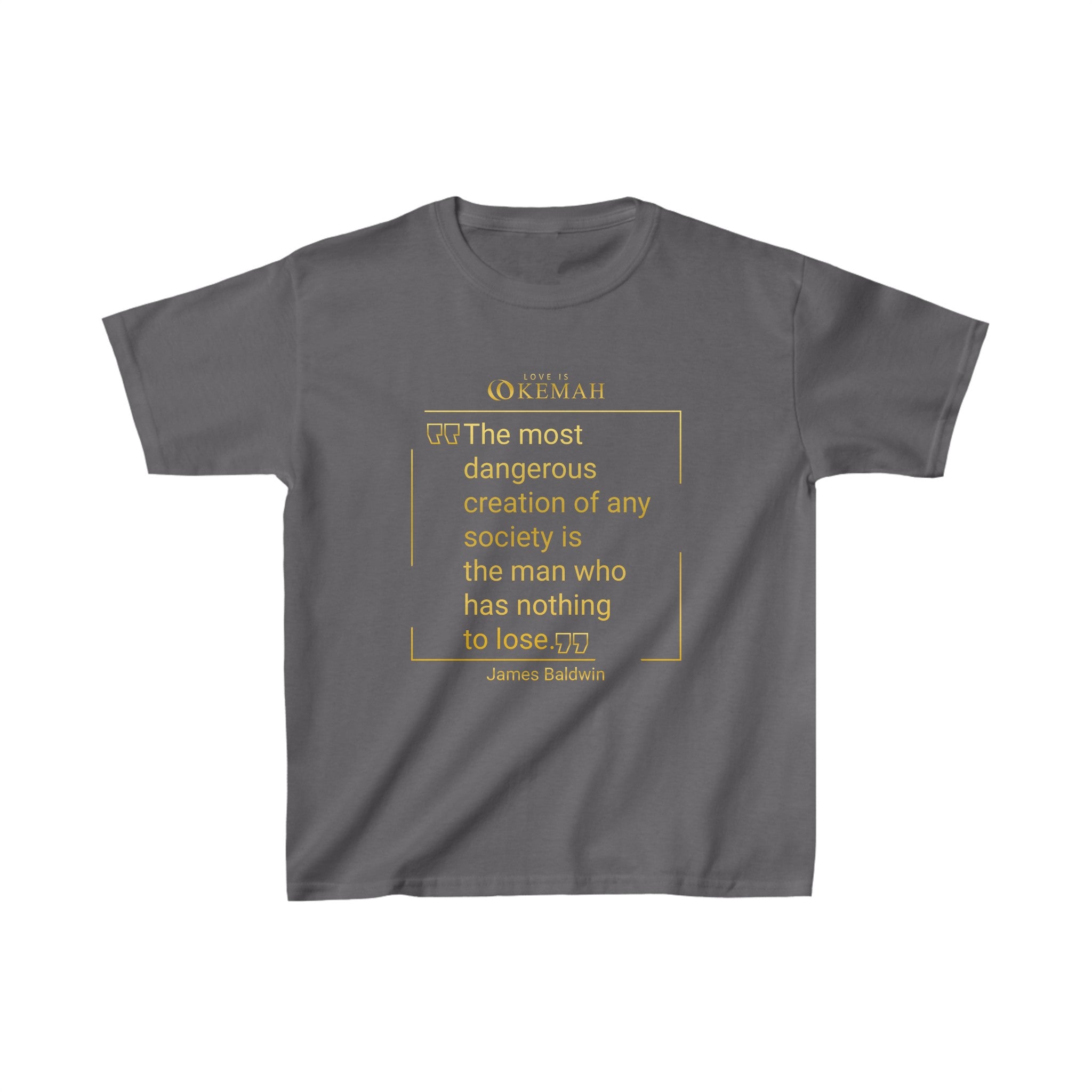 James Baldwin 1 | Kids Heavy Cotton Tee