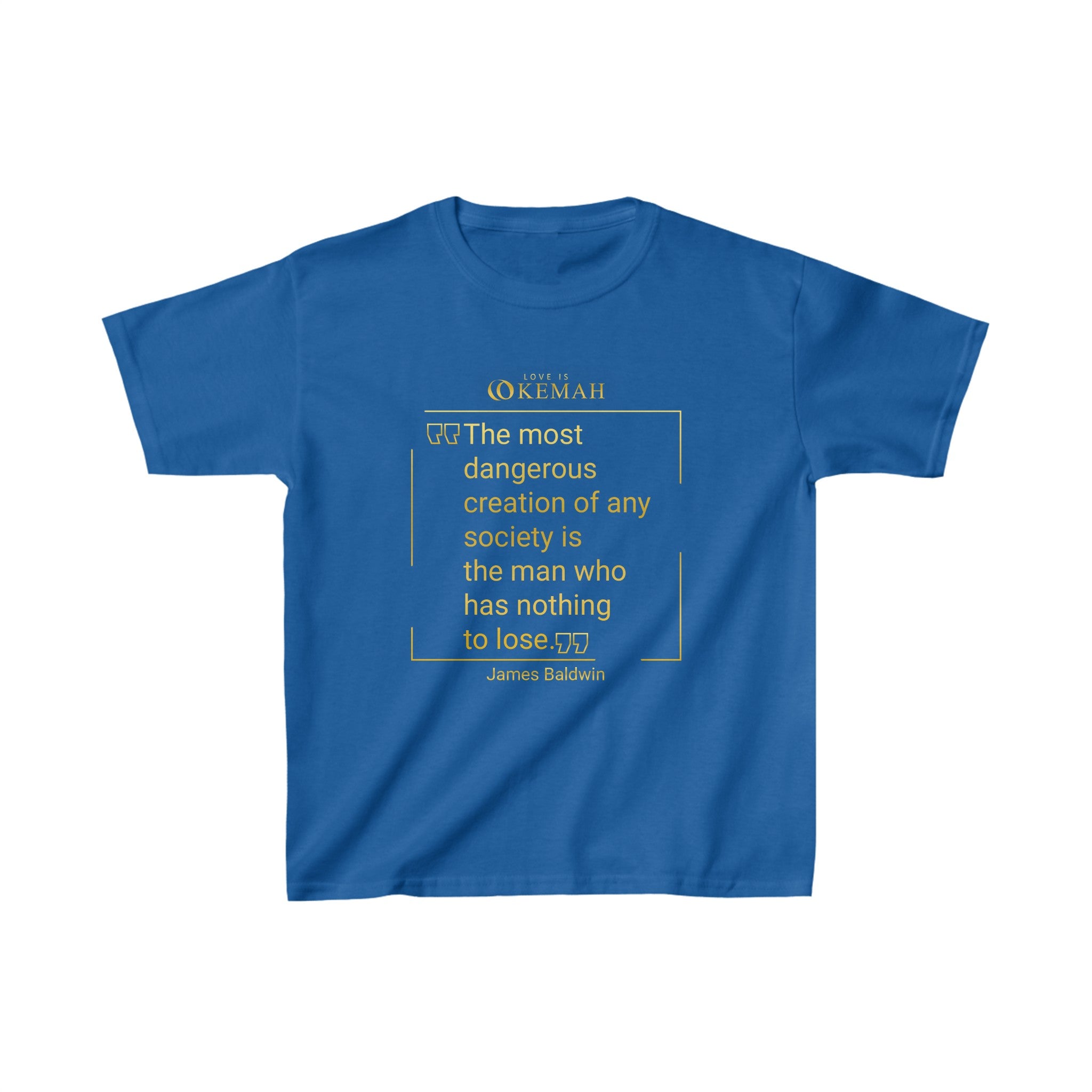 James Baldwin 1 | Kids Heavy Cotton Tee