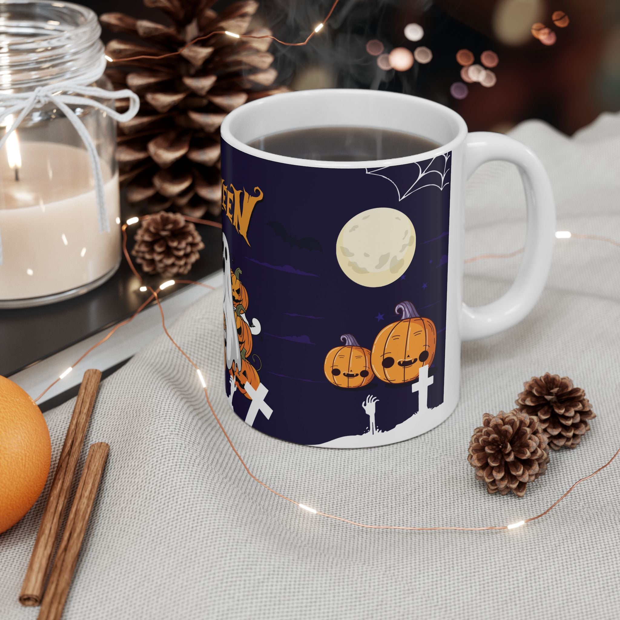 Halloween is Better with Skeleton | Ceramic Mug