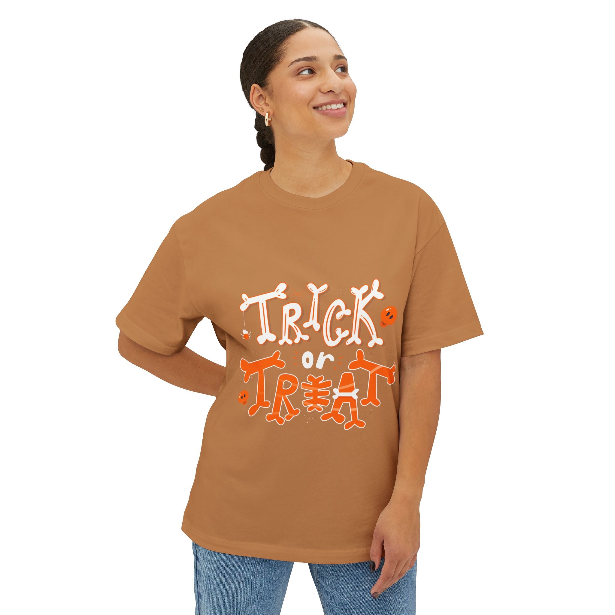 Trick or Treat | Unisex Oversized Boxy Tee