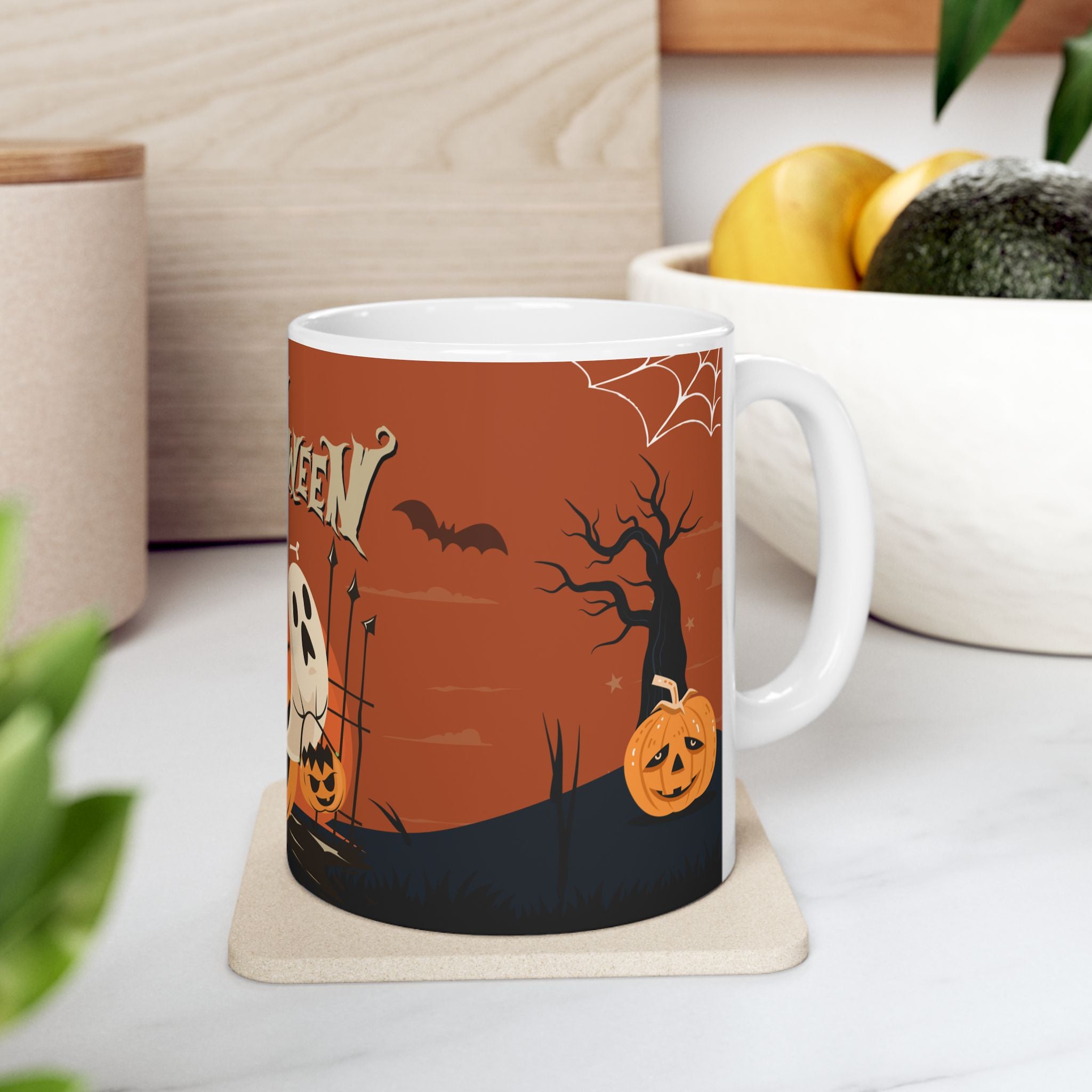 Happy Halloween with Pumpkin | Ceramic Mug