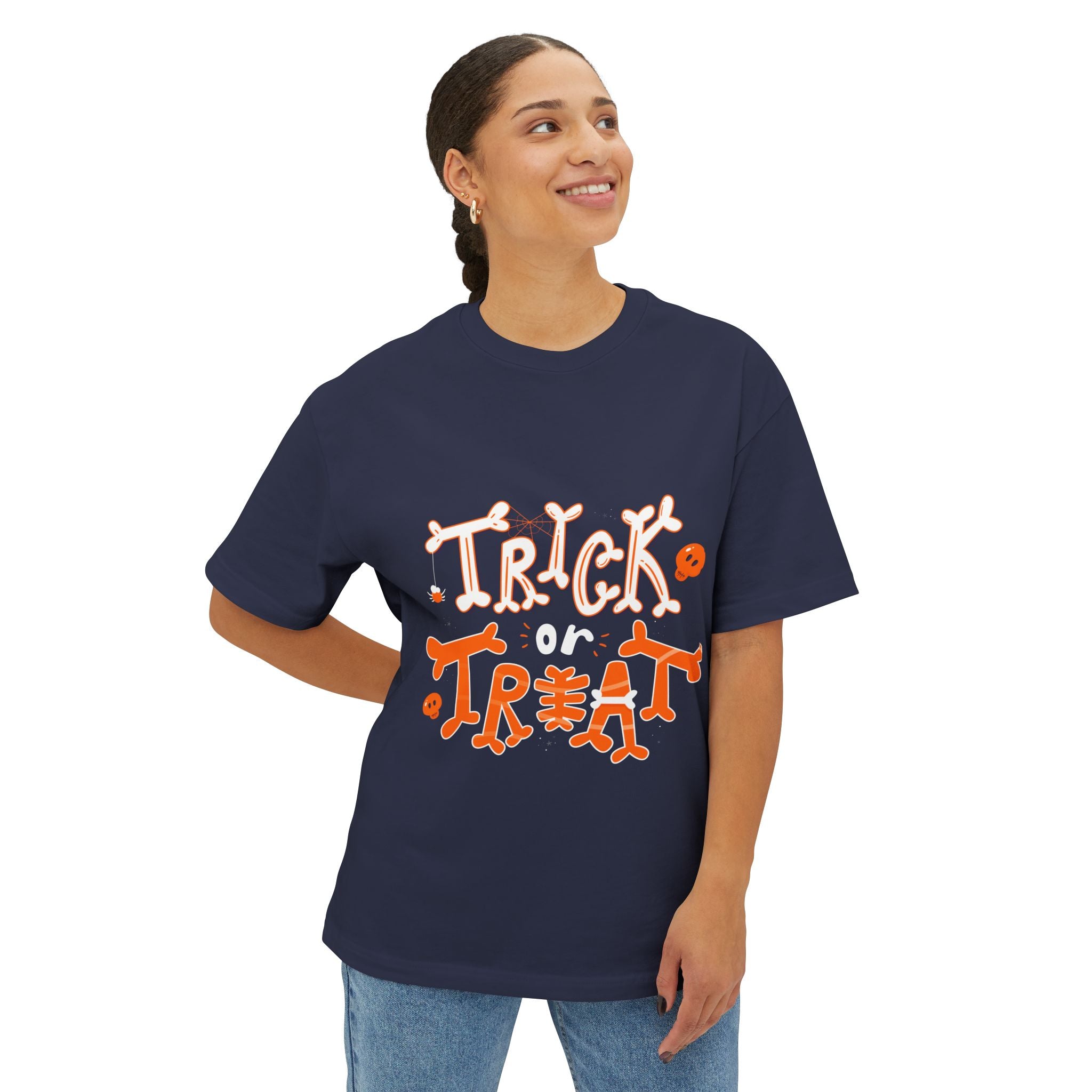 Trick or Treat | Unisex Oversized Boxy Tee