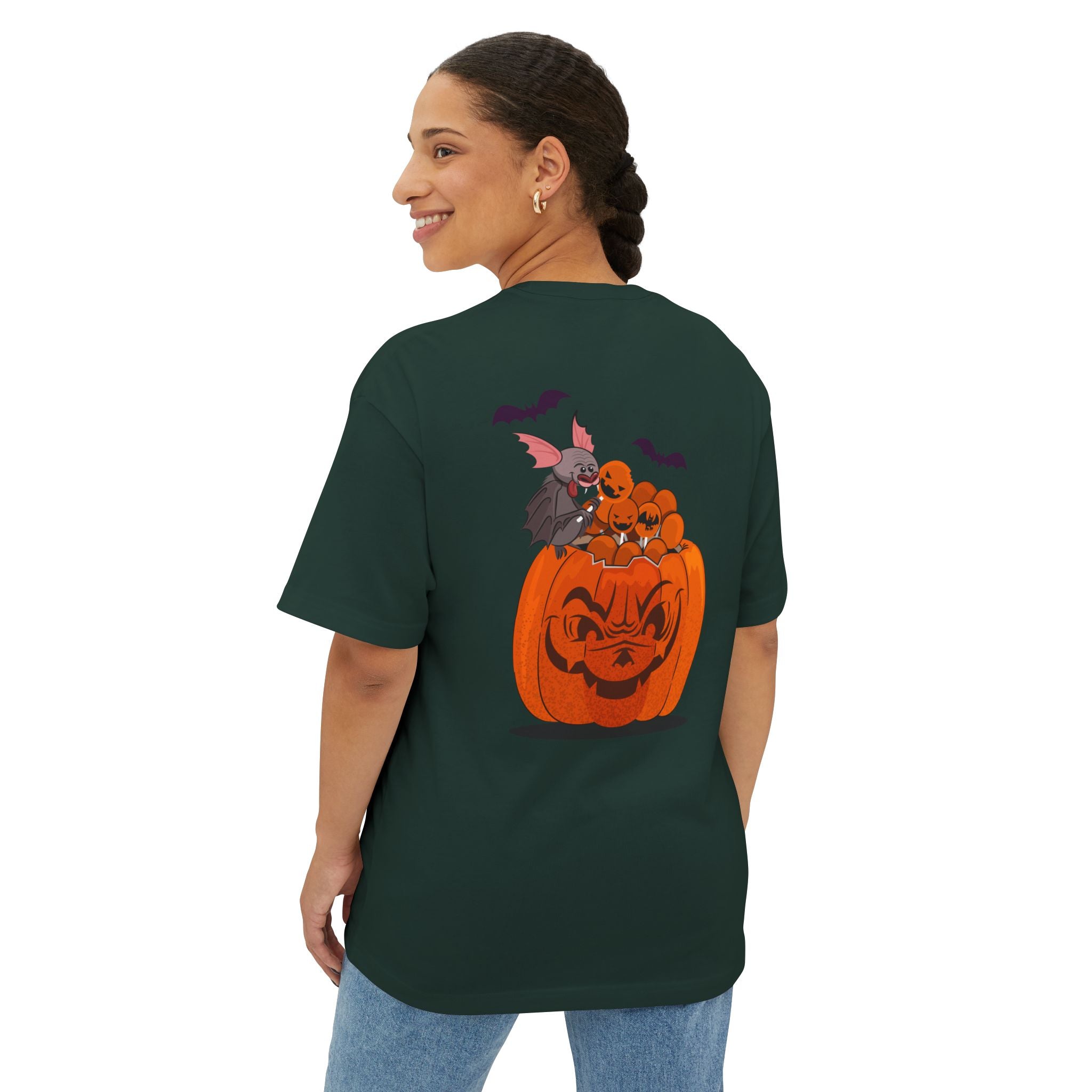 Trick or Treat | Unisex Oversized Boxy Tee