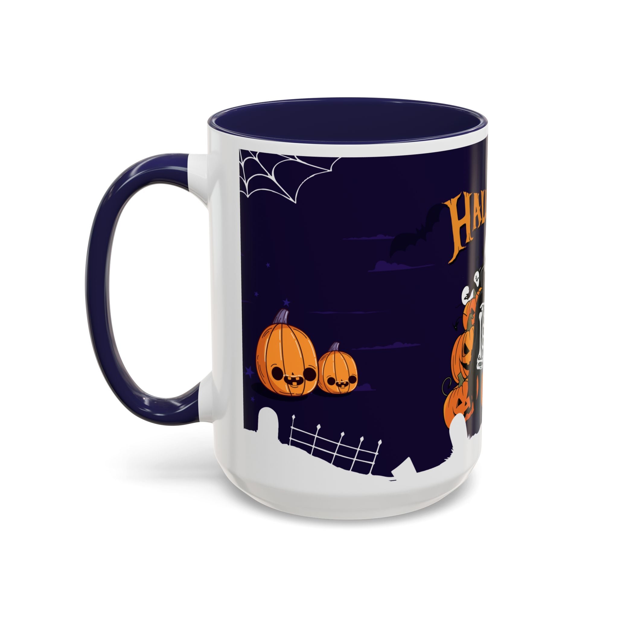 Halloween is Better with Skeleton | Accent Coffee Mug