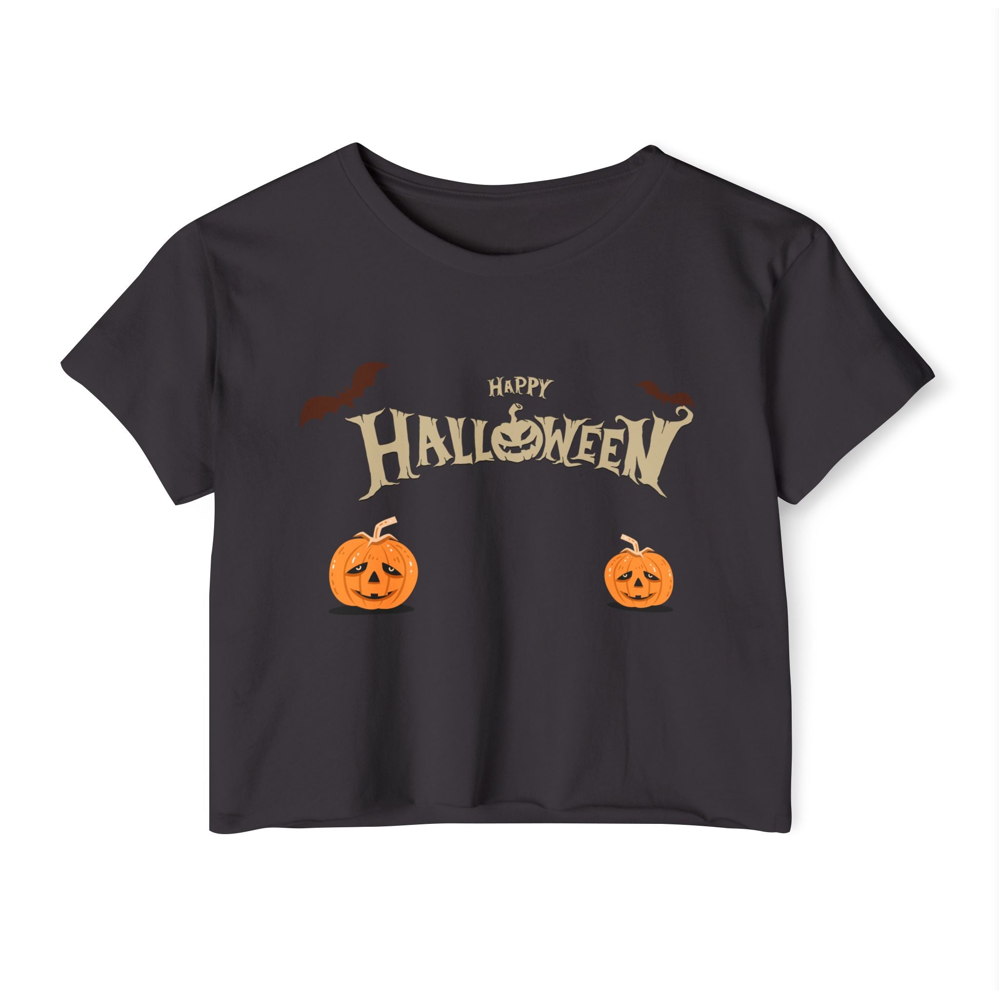 Happy Halloween with Cats | Women's Festival Crop Top