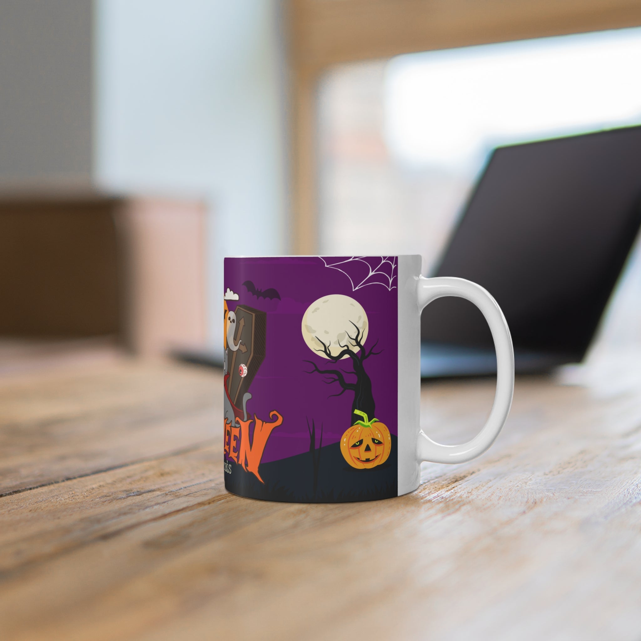 Happy Halloween is Better with Cats | Mug