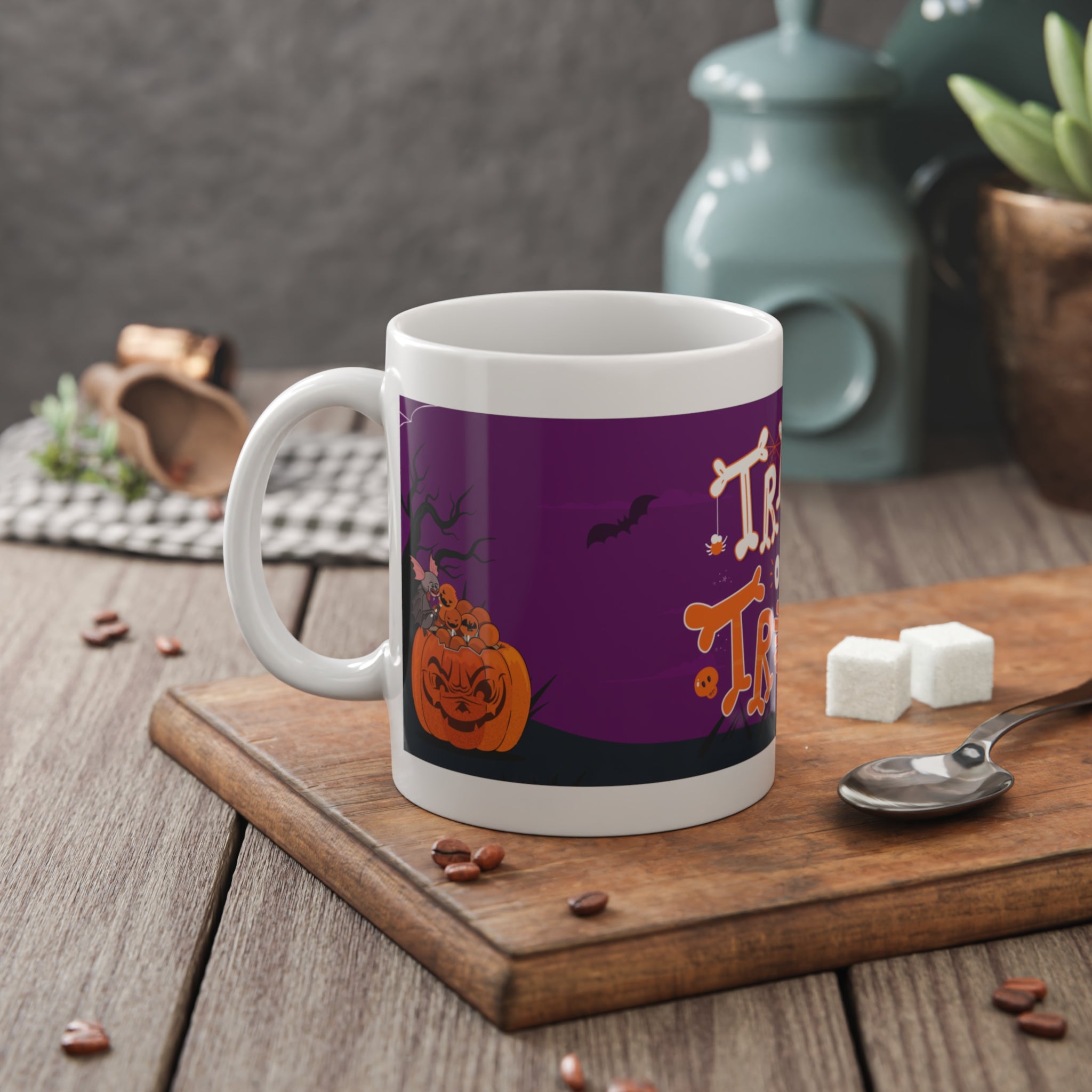 Trick or Treat | White Ceramic Mug