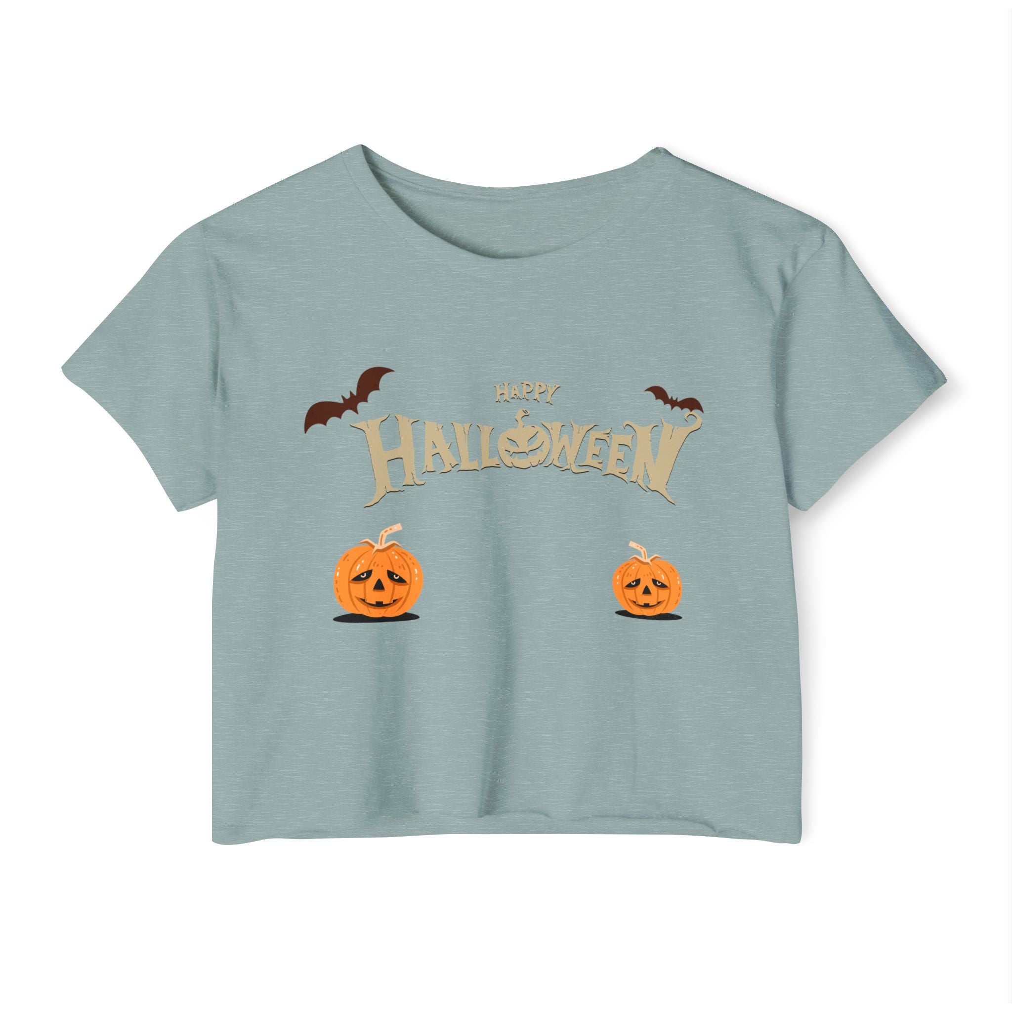 Happy Halloween with Cats | Women's Festival Crop Top
