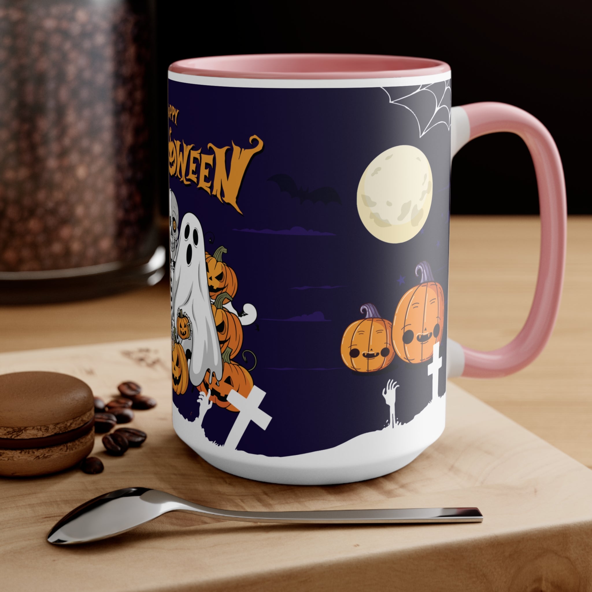 Halloween is Better with Skeleton | Accent Mugs