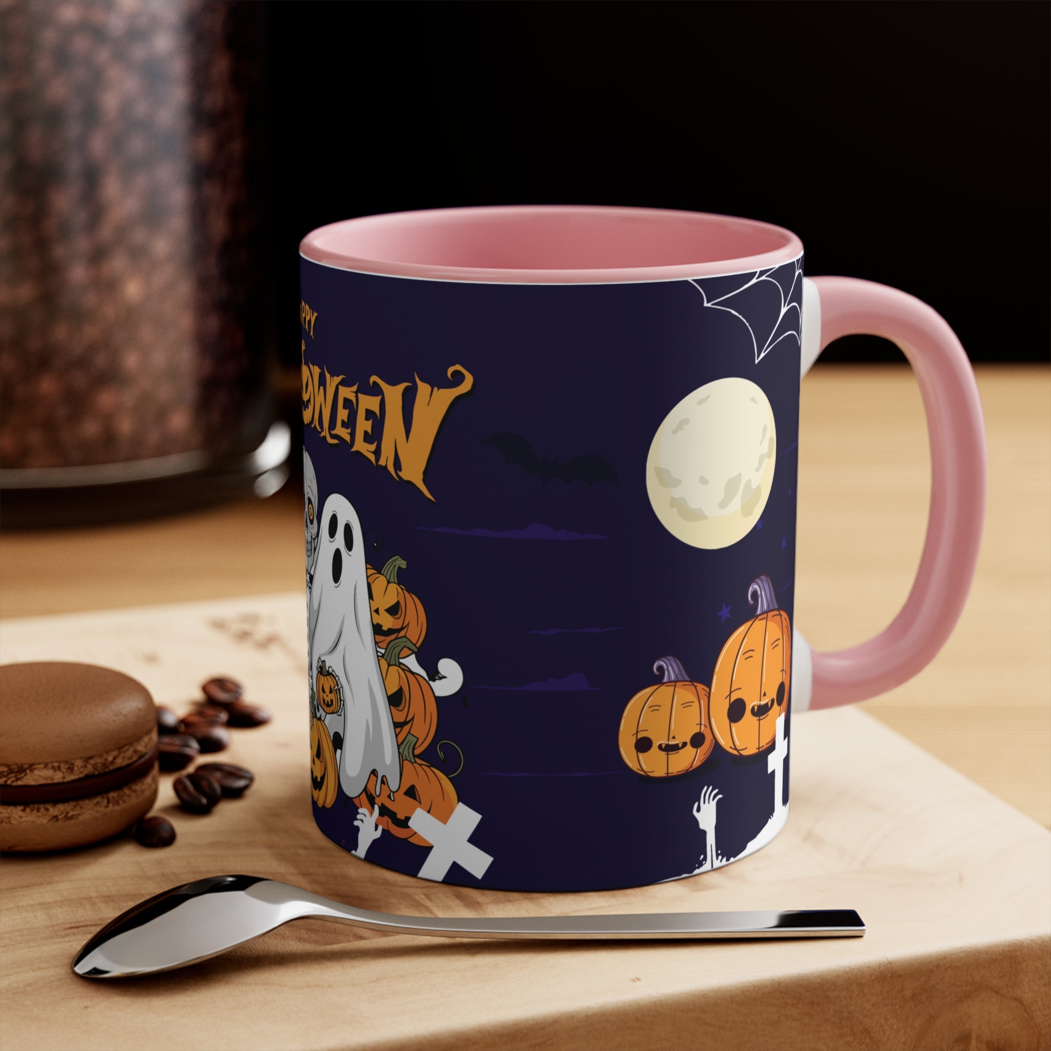 Halloween is Better with Skeleton | Accent Mugs