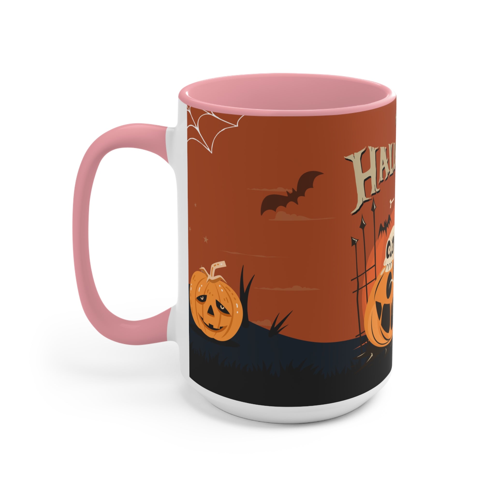 Happy Halloween with Pumpkin | Accent Mugs